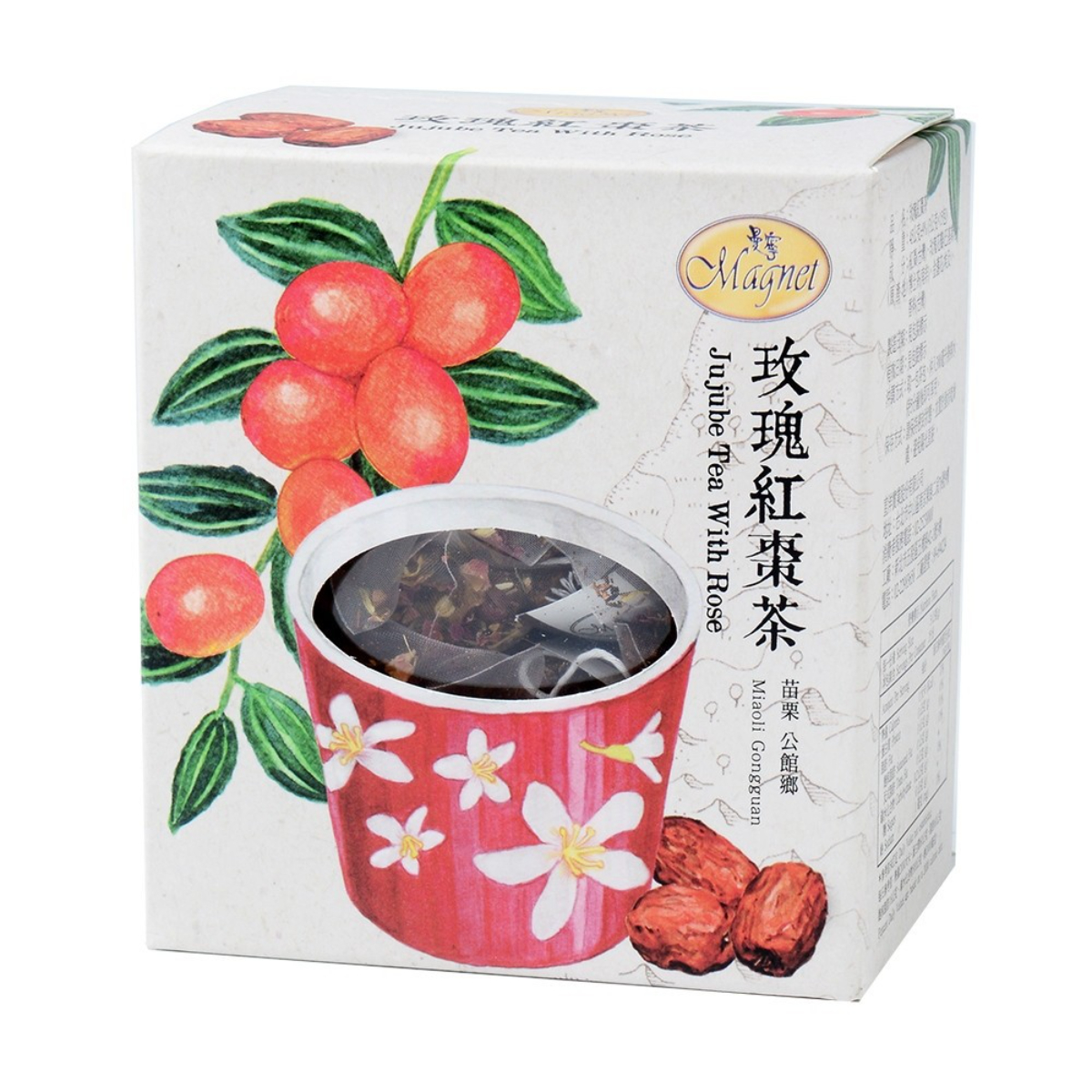 Magnet- Jujube Tea With Rose