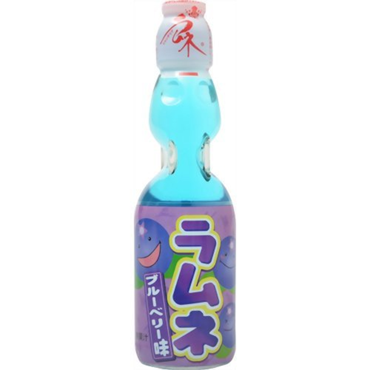 Hata-Kosen- Ramune Blueberry Flavor (Glass bottle) 200ml